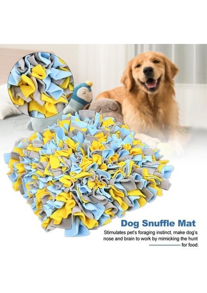 Yemeklendirme Beceri Battaniyesi Besleme Yumuşak Petlar Burun Çalışma Modern Dokuma Köpek Snuffle Mat Eğitim Ev Koku Ped Kokusu Yıkanabilir | Evler, Kennels &kalemler (Yurt Dışından) fırsatları