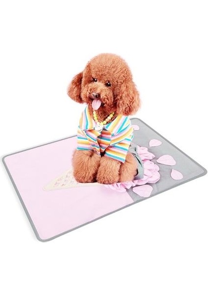 Pet Köpek Snuffle Mat Burun Kokusu Eğitim Battaniye Koku Pad Yavaş Besleme Kase Gıda Dağıtıcı Halı Stresi Rahatlatmak | Köpek Oyuncakları (Yurt Dışından) fırsatları
