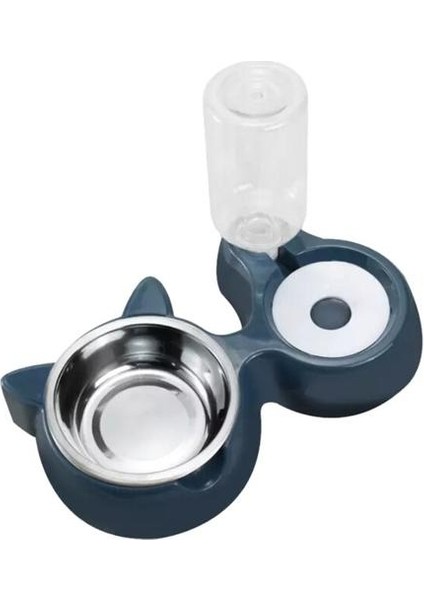 2 In 1 Pet Kedi Kase Su Dağıtıcı Otomatik Su Depolama Kedi Gıda Kase Su Konteyner Yavru Köpekler Besleyici Waterer | Köpek Besleme (Yurt Dışından)