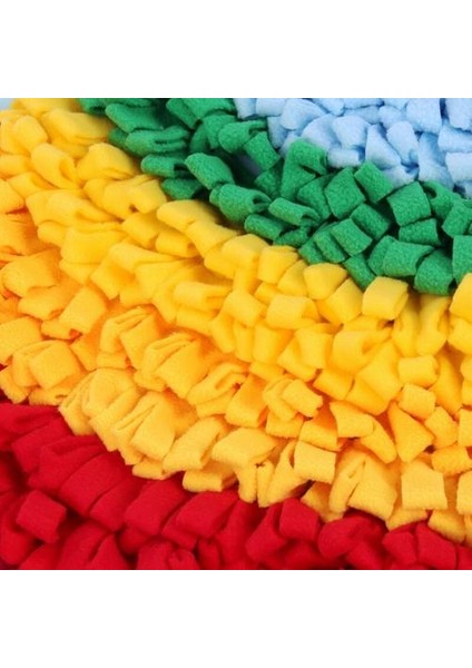 Köpek Koklama Besleme Mat Pet Snuffle Mat Köpek Eğitim Pedi Pet Burun Çalışma Battaniye Alt Slaytsız Pet Etkinlik Mat Için Yuvarlanma | Çeviklik Ekipmanları (Yurt Dışından)