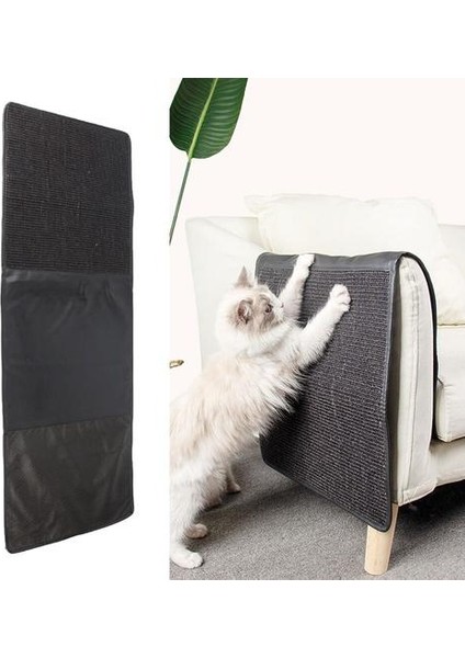 Evrensel Sisal Mat Kanepe Siyah Mobilya Koruyucu Pratik Yıkanabilir Katı Ev Anti Pençe Aşınmaya Dayanıklı Kedi Scratcher | Mobilya ve çizikler (Siyah) (Yurt Dışından) fiyatları