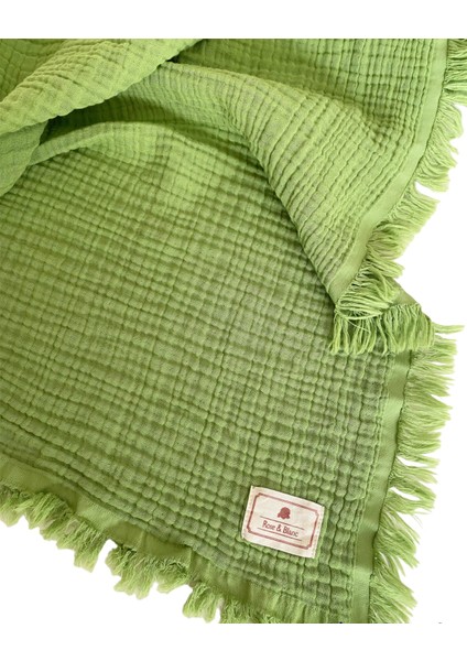 100% Pamuk 4 Katlı Müslin Bebek Battaniye 110X120CM modelleri