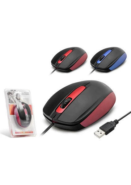 HDX3253 Mouse Kablolu USB 1480 Dpı 110CM