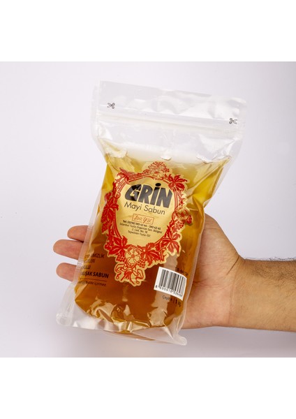 Grin Ekolojik Ayçiçek Yağı Özlü Jel Sabun Arap Sabunu 2 x 1 kg