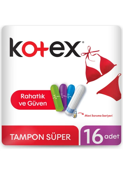 Tampon Süper 16'lı