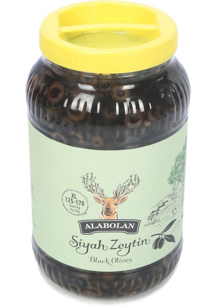 Dilimli Siyah Zeytin 2 Kg