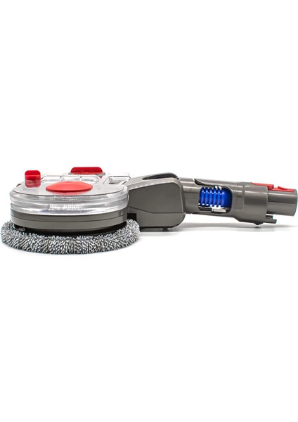 Dyson V15 Uyumlu Mop Başlığı + Tetik Kilidi+ 4 Adet Mop (Damlatmalı)