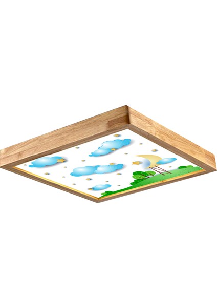 Ahşap Çerçeve Çocuk Odası LED Aydınlatma fiyatları