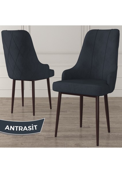 Concept Eta Serisi, 80X132 Mdf Açılabilir Yemek Odası Masa Takımı, Barok Ahşap Desen Masa 4 Sandalye modelleri