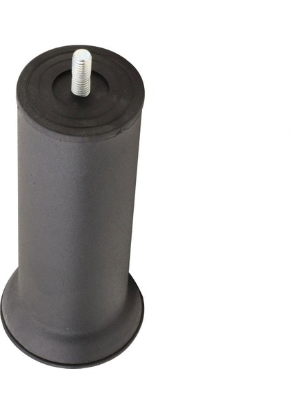 Mobilya Kanepe Baza Koltuk Destek Ayağı M8 Civata Siyah Ayak 15CM