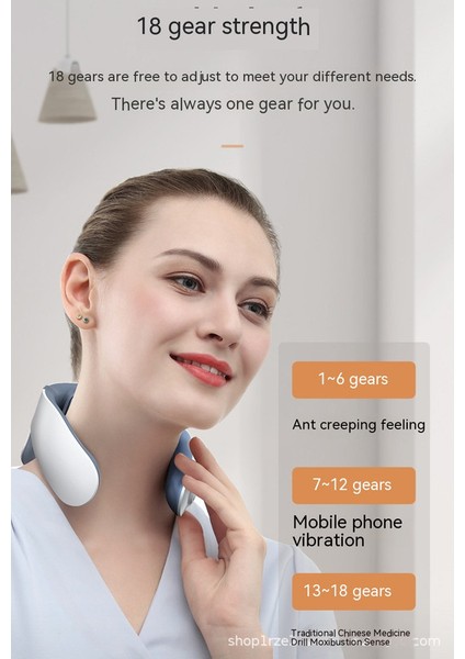 Çok Fonksiyonlu Servikal Masaj Aleti - Beyaz (Yurt Dışından) fırsatları