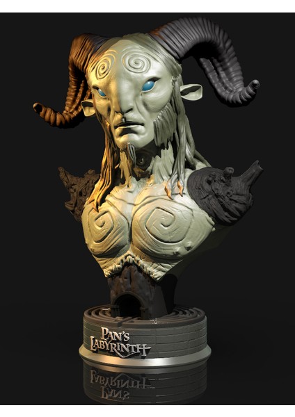 Pan's Labyrinth Pan Bust -Pan'ın Labirenti Büst - 14X9X20CM