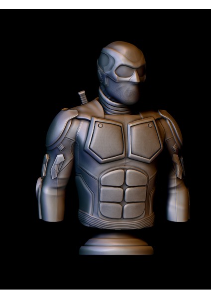 The Boys Black Noir Bust - Ürün Renklidir - 15X7X20CM