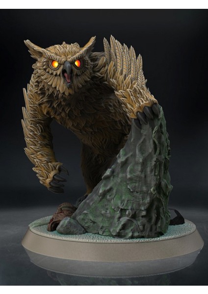 House Of Figure Owlbeast Figure - 18X18X20CM