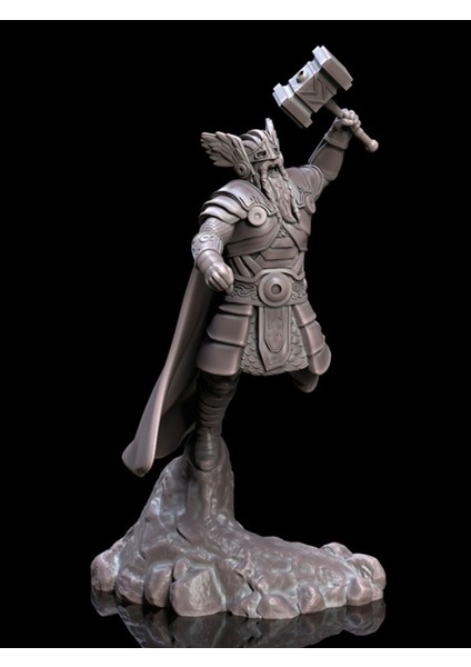Norse Thor Bust - Ürün Renklidir - 10X15X20CM