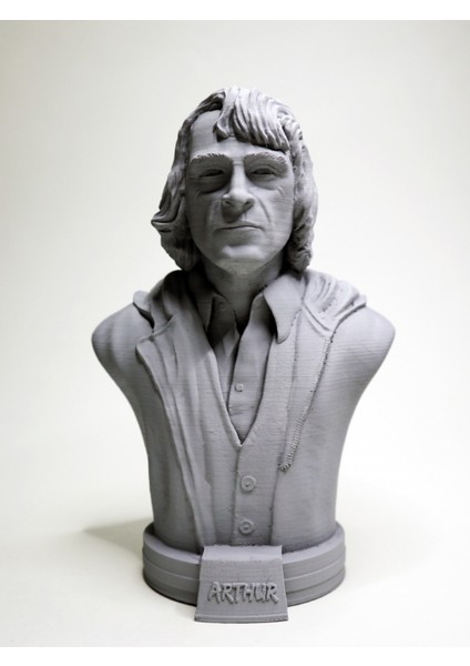 Joaquin Phoenix Joker Bust - Ürün Renklidir - 13X10X20CM