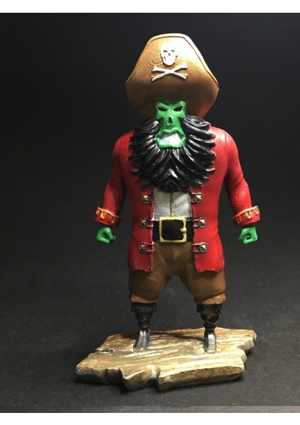 Monkey Island Captain Lechuck Figure - Ürün Renklidir - 11X9X20CM