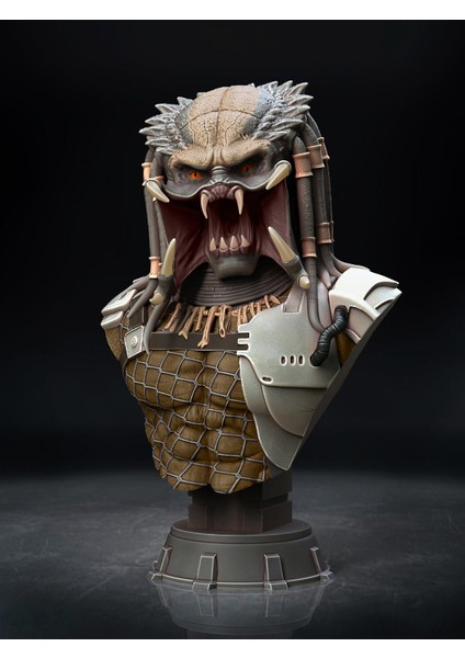 Predator Bust - Ürün Renklidir - 13X9X20CM