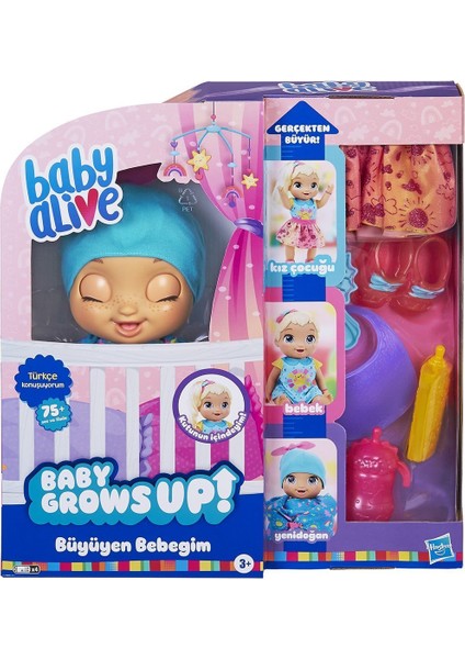 E8199 Baby Alive Büyüyen Bebeğim / +3 Yaş