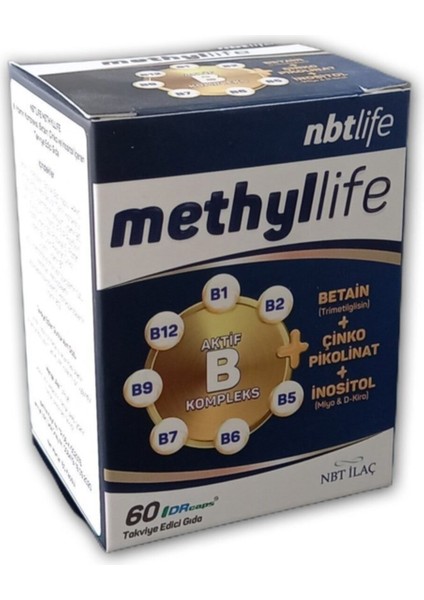 Methyllife 60 Kapsül Gıda Takviyesi