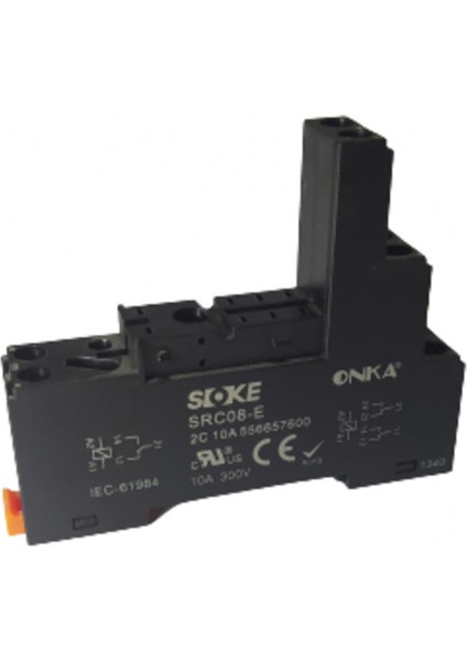 5mm Pin Aralığı Iğne Bacak Röle Için Soket (10ADET) Onka