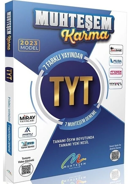 Muhteşem Yayınları TYT 7’ Li Deneme Seti Muhteşem Karma