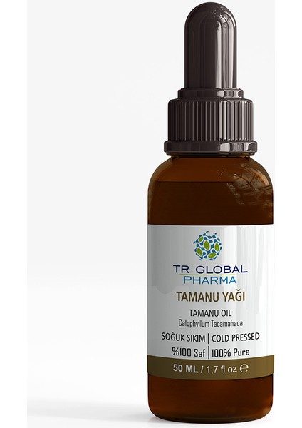 Tamanu Yağı - Soğuk Sıkım 50 ml