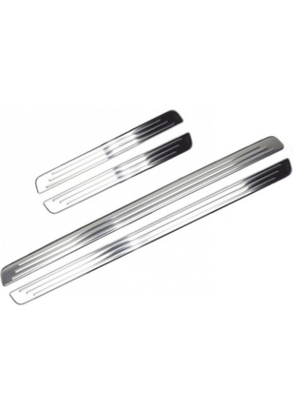 Vw Passat B8 Uyumlu Kapı Iç Eşiği 4 Parça Krom 2015 +