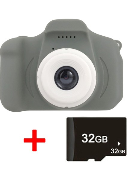 Çocuklar Mini Dijital Fotoğraf 1080P Kamera + 32GB Hafıza Kartı(Yurt Dışından)