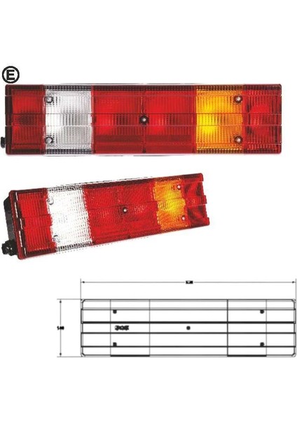 Üniversal Kamyon Dorse Stop Camı modelleri