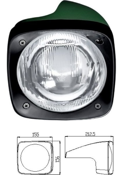 Traktör Ön Far Komple Sağ 832110-RH