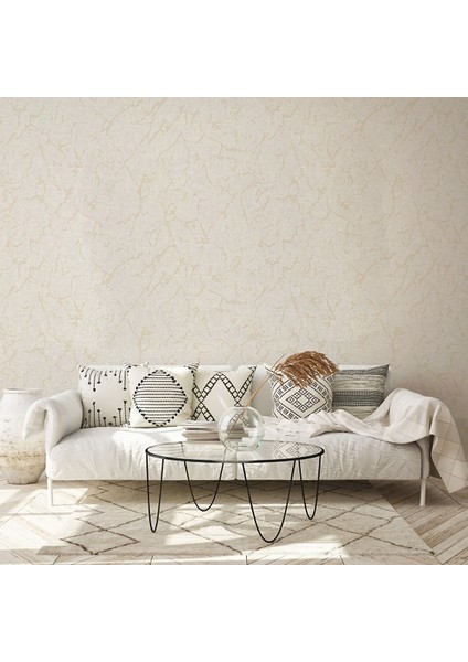 Dante Seri Düz Desenli Duvar KAĞIDI-(1406-6 Krem) fiyatları