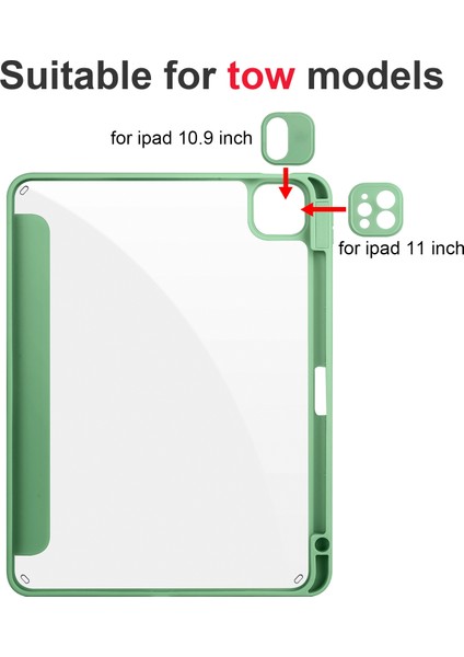 Ipad Air Pro Için Koruyucu Telefon Kılıfı - Yeşil (Yurt Dışından) fiyatları