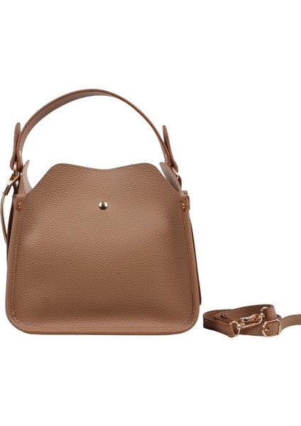 Bagaca 4575 Vizon Bayan Deri Omuz ve El Çantası fırsatları