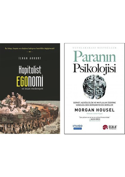 Kapitalist Egonomi ve Insan Medeniyeti / Paranın Psikolojisi (2 Kitap Set) - Ilhan Akkurt