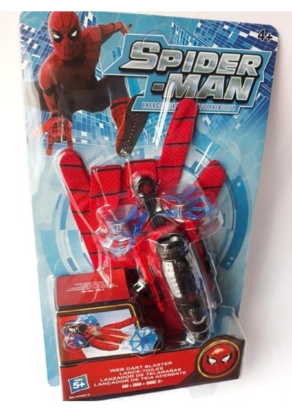 Örümcek Adam Atıcı Eldiven Spiderman Oyuncak Yapışan Ağ Fırlat