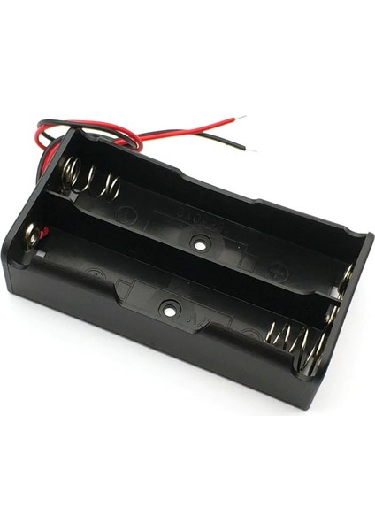 Roba Ikili 2 Li 18650 Pil Yuvası Kablolu Tutucu 7.4V Pil Şarj Kutusu
