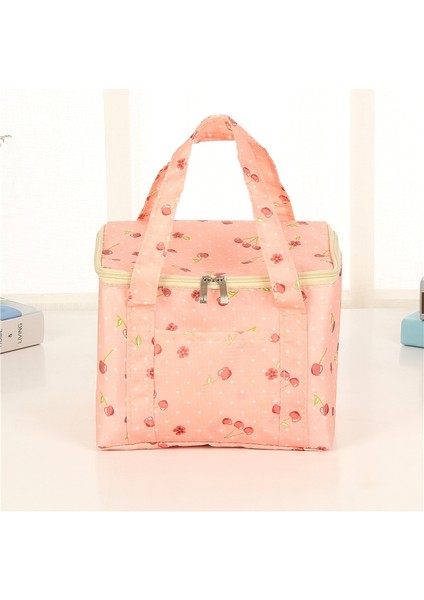 Büyük Kapasiteli Oxford Bez Yalıtımlı Öğle Yemeği Çantası (Yurt Dışından)