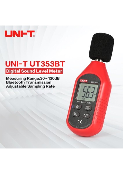 UT353BT En Iyi Mini Ses Seviyesi Ölçer UT-353BT Ut 353BT