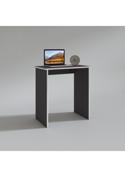 Kenzlife bilgisayar çalışma masası çambudivip 075*070*40 gri ofis sekreter laptop