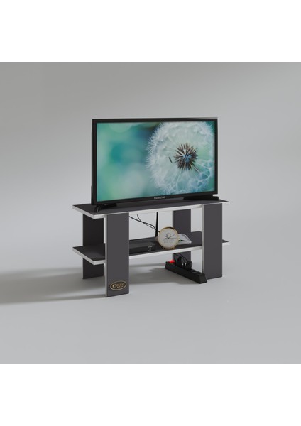 Kenzlife televizyon sehpası bangkok gri 040*120*30 tv ünitesi