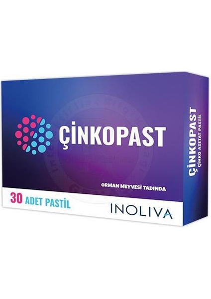 Çinkopast 30 Pastil
