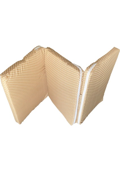 Katlanır Çocuk Yatağı Sünger Yatak Çocuk Oyun Minderi 60 X 120-4 Cm (Kahverengi Puantiyeli) fiyatları