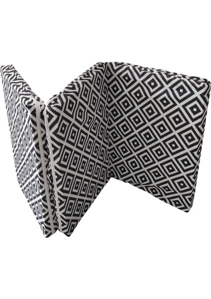 Katlanır Yer Yatağı Sünger Yatak Mozaik 80 X 180 Cm-6 Cm Tek Kişilik