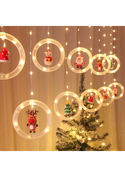 Noel Süslemeleri LED Dize Halkaları(Yurt Dışından)