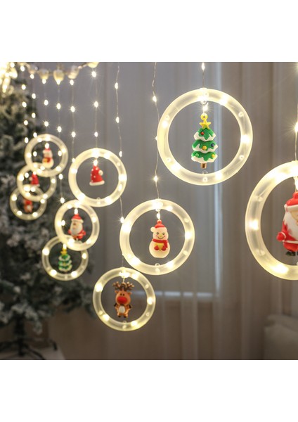 Noel Süslemeleri LED Dize Halkaları(Yurt Dışından)
