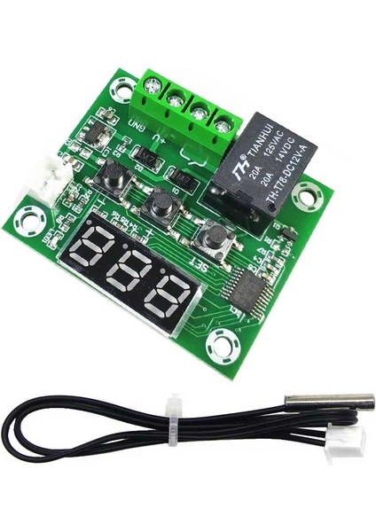 Röle Çıkışlı Dijital Kuluçka Termostatı - Sıcaklık Kontrol Kartı TH-T78