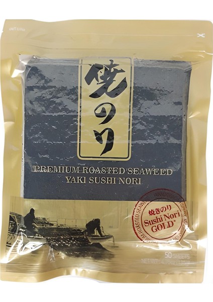Yaki Nori Sushi Deniz Yosunu 50 Yaprak 135g