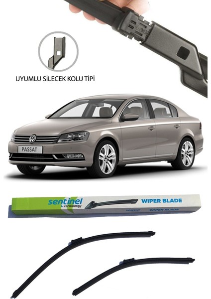 Vw Passat B7 Araca Özel Silecek Takımı Sağ ve Sol