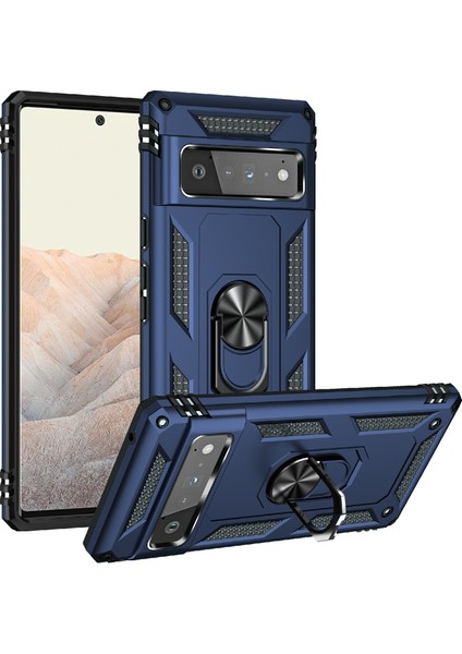 Google Pixel 6 Pro İçin Telefon Kılıfı - Mavi (Yurt Dışından)